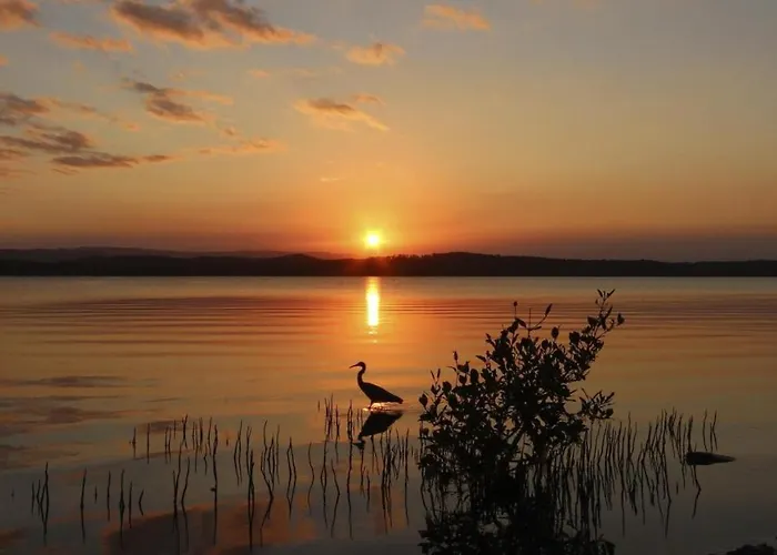 Lemo - Nad Samym Jeziorem, Nowe W Pelni Wyposazone Z Miejscem Parkingowym בית נופש בורסק