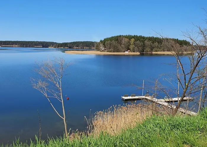 Lemo - Nad Samym Jeziorem, Nowe W Pelni Wyposazone Z Miejscem Parkingowym בית נופש *