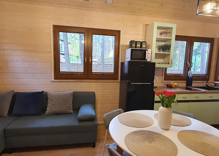 Lemo - Nad Samym Jeziorem, Nowe W Pelni Wyposazone Z Miejscem Parkingowym בית נופש בורסק