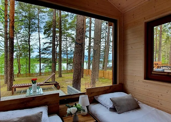 Lemo - Nad Samym Jeziorem, Nowe W Pelni Wyposazone Z Miejscem Parkingowym * Borsk