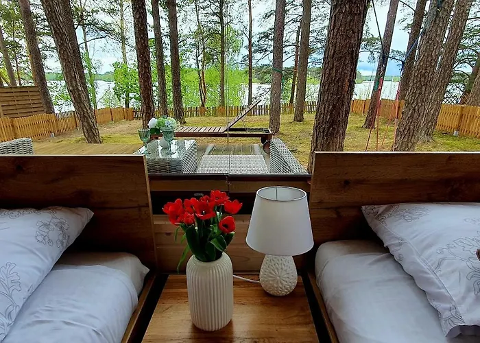 Lemo - Nad Samym Jeziorem, Nowe W Pelni Wyposazone Z Miejscem Parkingowym בית נופש