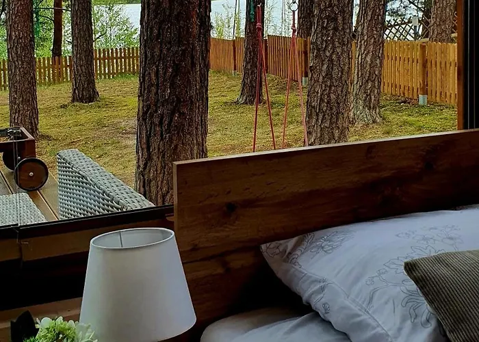 בית נופש Lemo - Nad Samym Jeziorem, Nowe W Pelni Wyposazone Z Miejscem Parkingowym בורסק